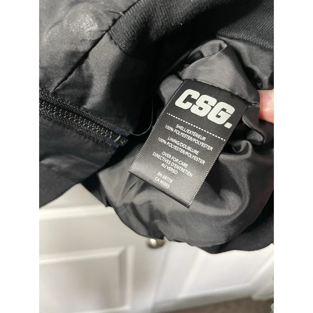 NWT CSG Painted Omega Jacket Floral Black BK Large 1808097